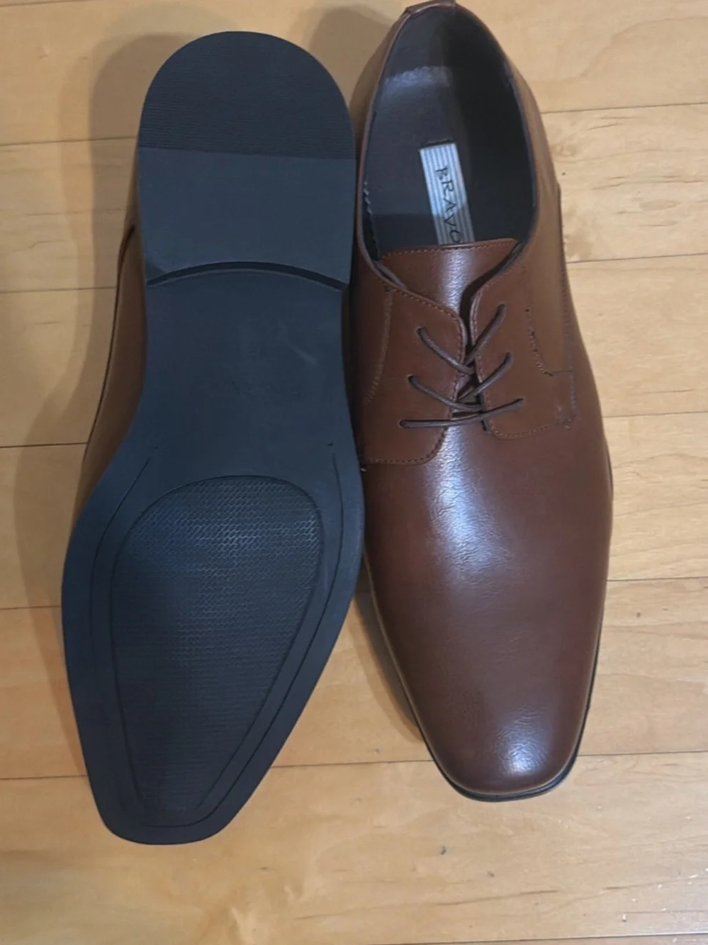 New Bravo Men’s Dress Shoes Size 17